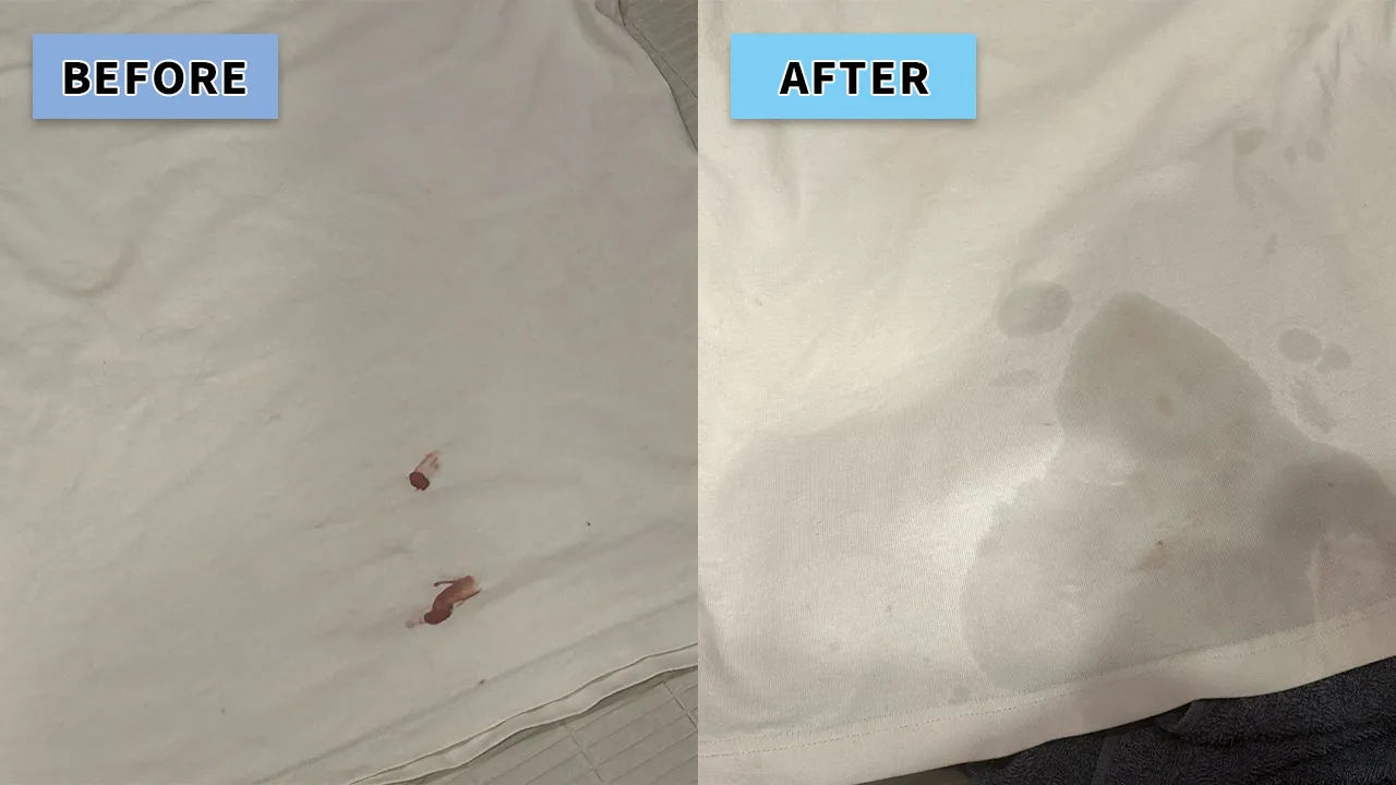 血液のbefore/after